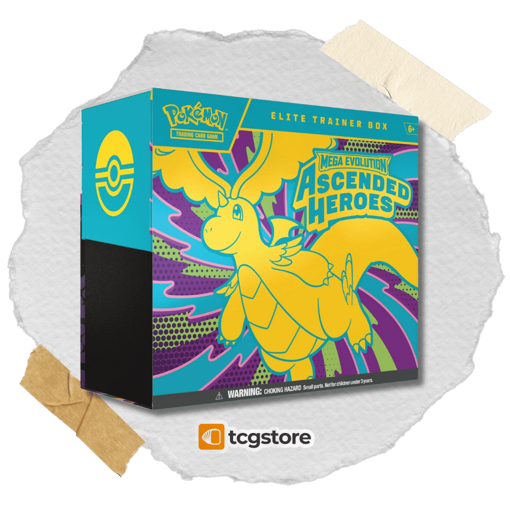 Pokémon Elite Trainer Box (ETB) fylld med mängder av spännande kort