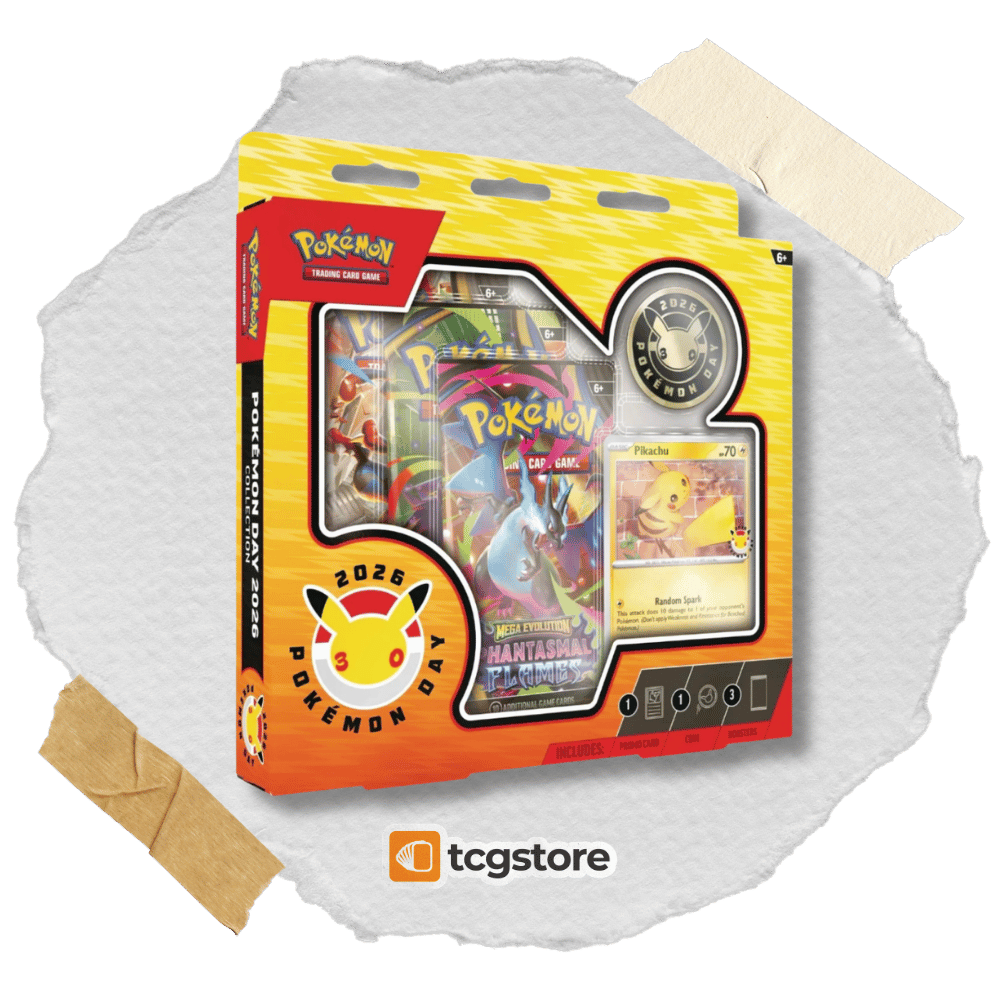 Pokemon collection box med exklusiva kort