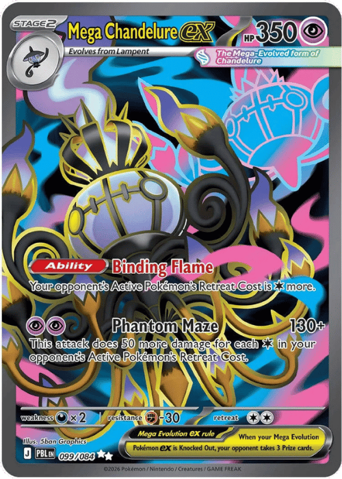 Mega Chandelure ex 099/084
