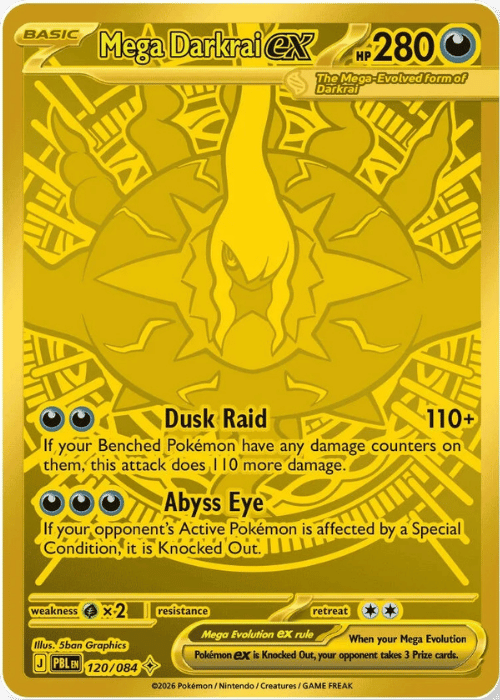 Mega Darkrai ex 120/084