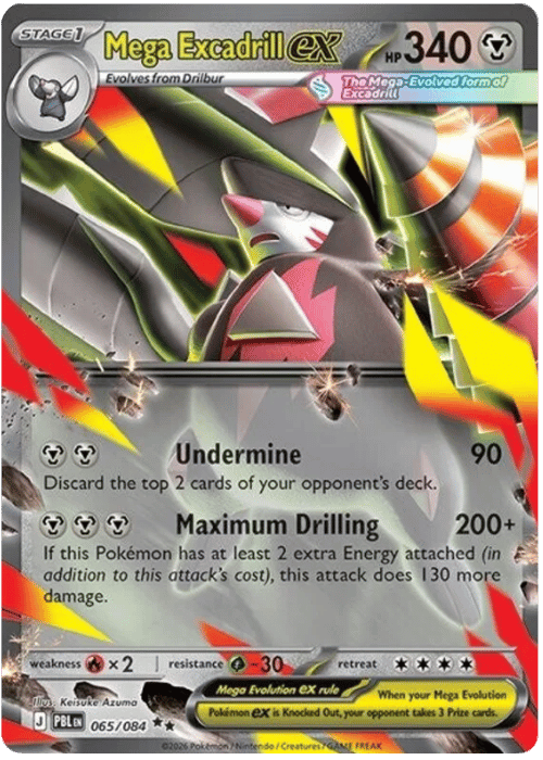 Mega Excadrill ex 065/084