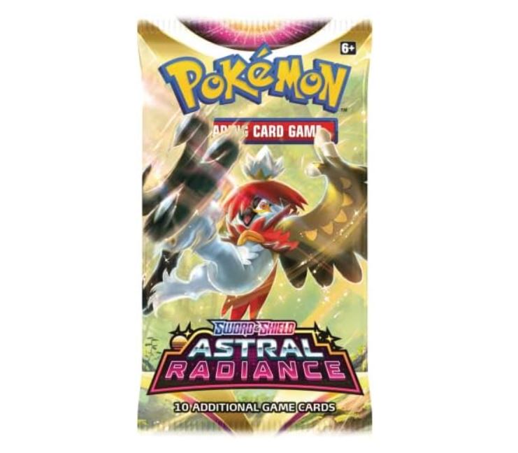 astral radiance booster pack pokemon tcg decidueye