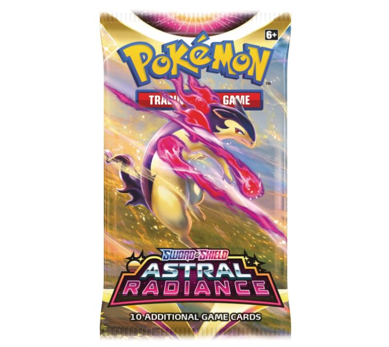 astral radiance booster pack pokemon tcg typhlosion