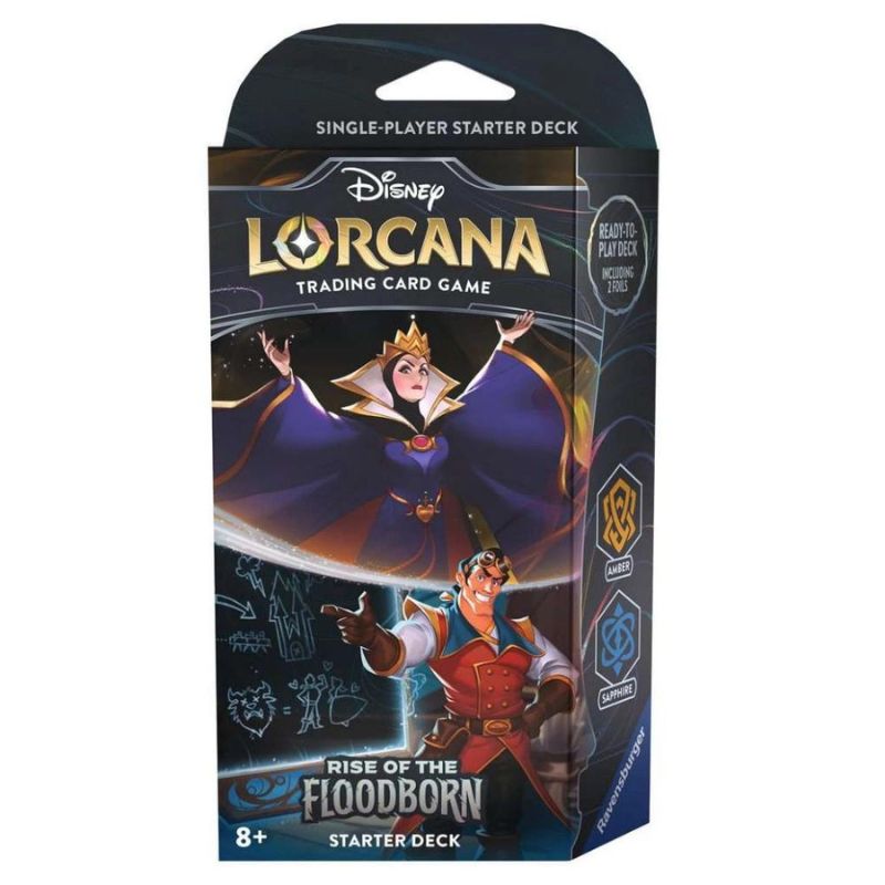 Wicked Queen och Gaston Disney Lorcana Starter deck