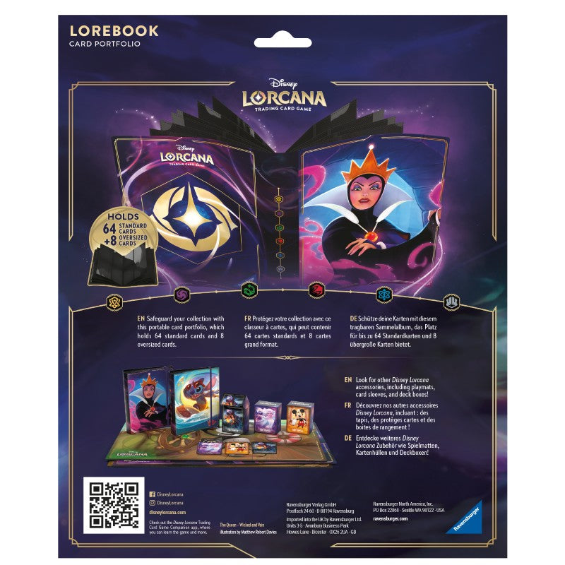 Disney Lorcana: The Evil Queen Pärm - 4-Pocket