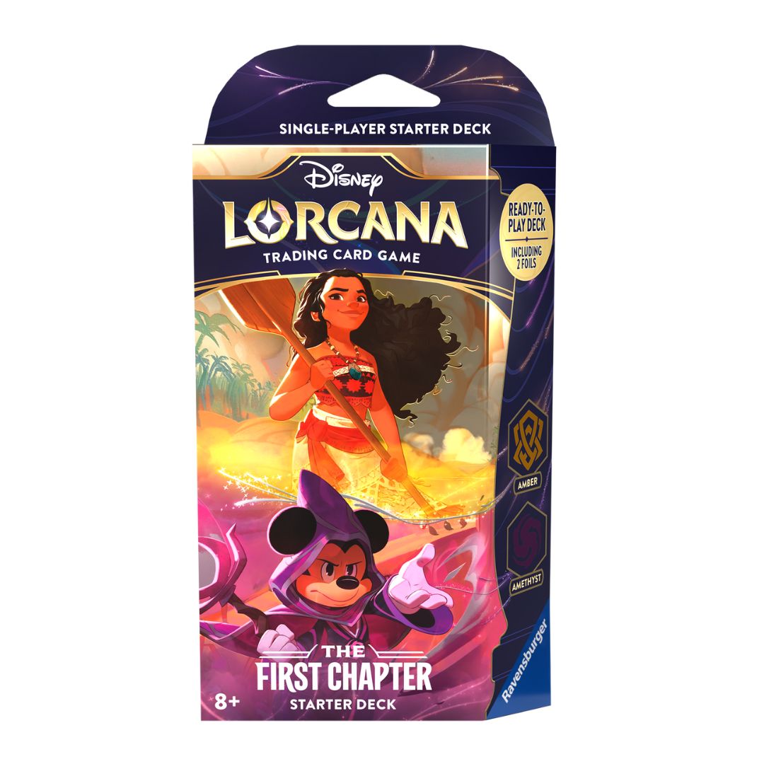 Disney Lorcana the firat chapter starter deck mickey mouse