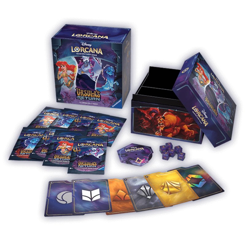 Disney Lorcana trove innehåller kort från serien ursulas return