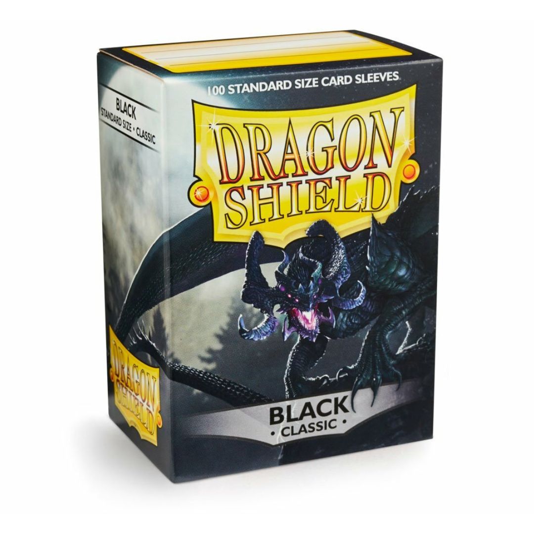 Dragon Shield: Standard Sleeves - 100st - Black