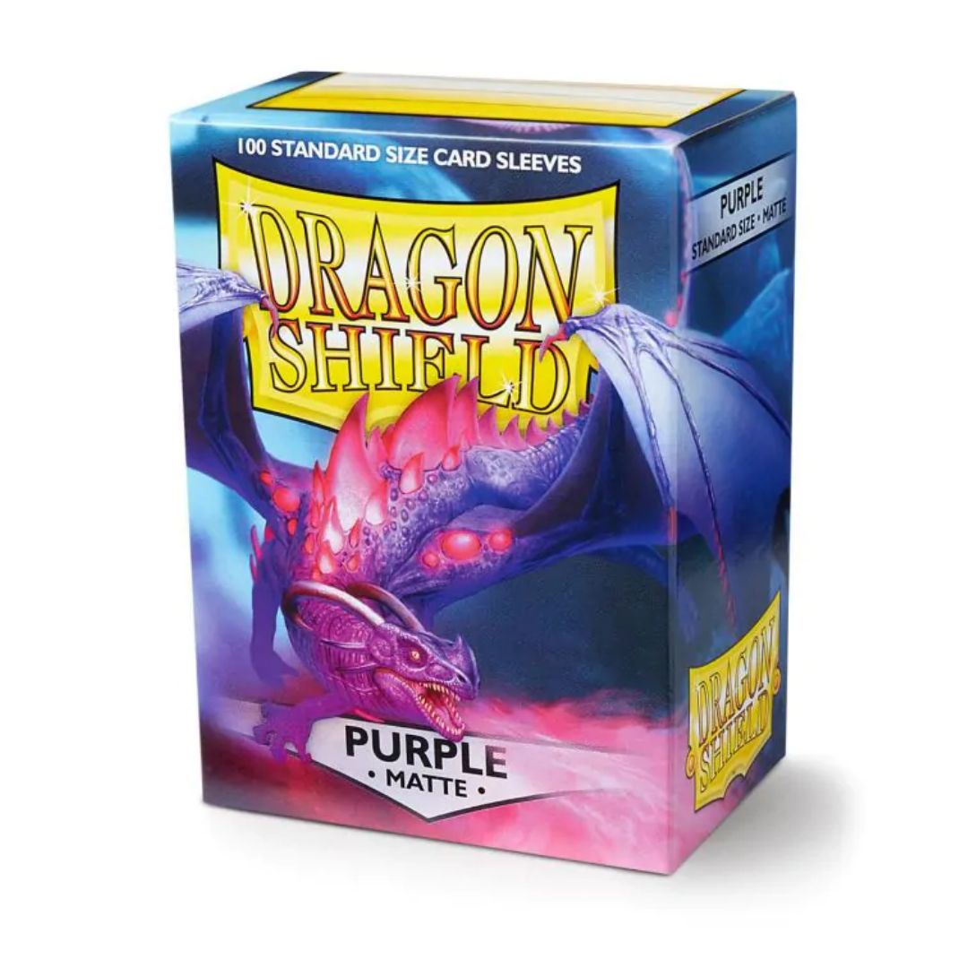 Dragon Shield: Standard Sleeves Matte - 100st - Purple