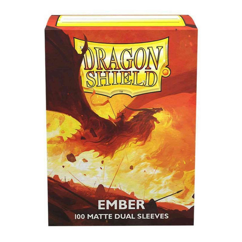 Dragon Shield: Standard Sleeves Dual Matte - 100st - Ember