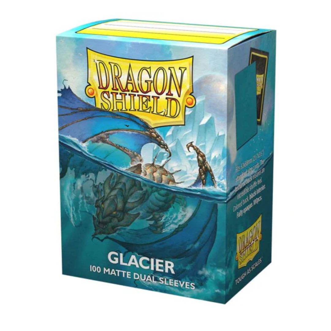 Dragon Shield: Standard Sleeves Dual Matte - 100st - Glacier