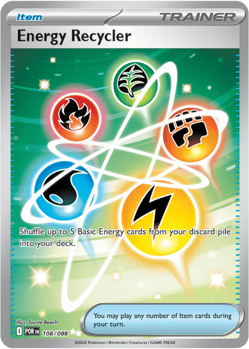 Energy Recycler 108/088 - Pokémon Perfect Order