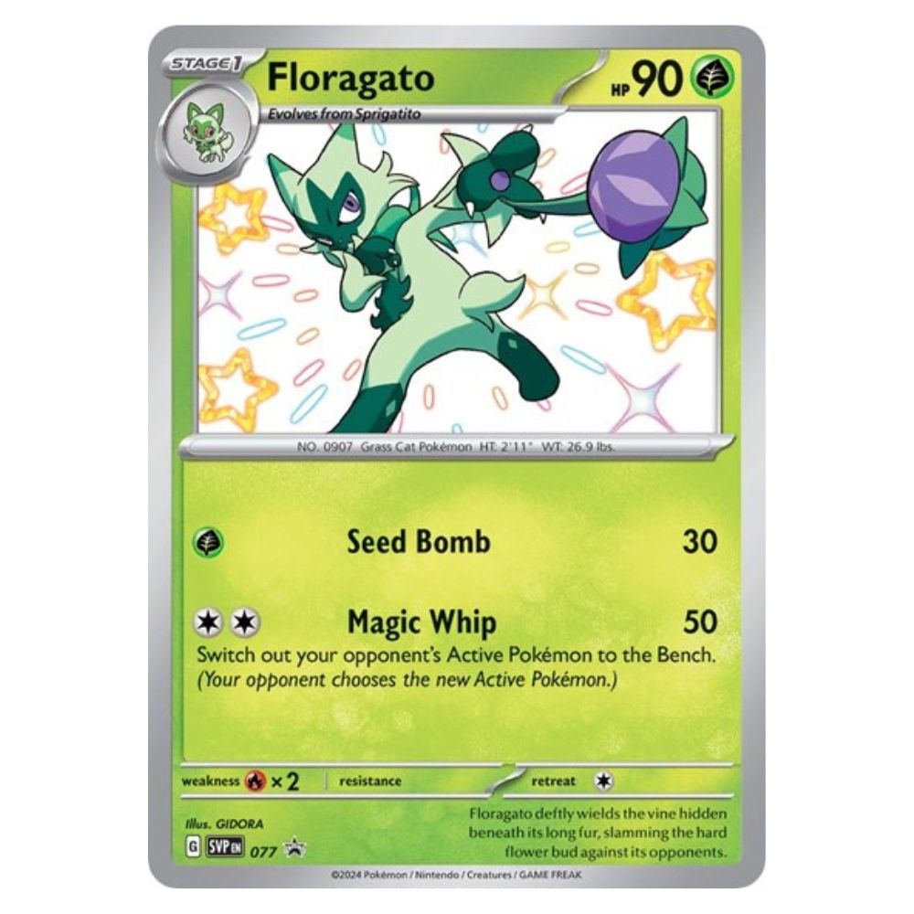 Florgato SVP077 Pokemon kort