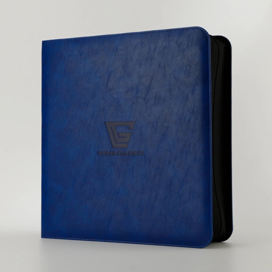 Gemloader: Premium Graded Card Binder for PSA, BGS & other slabs of equal dimensions - Blue