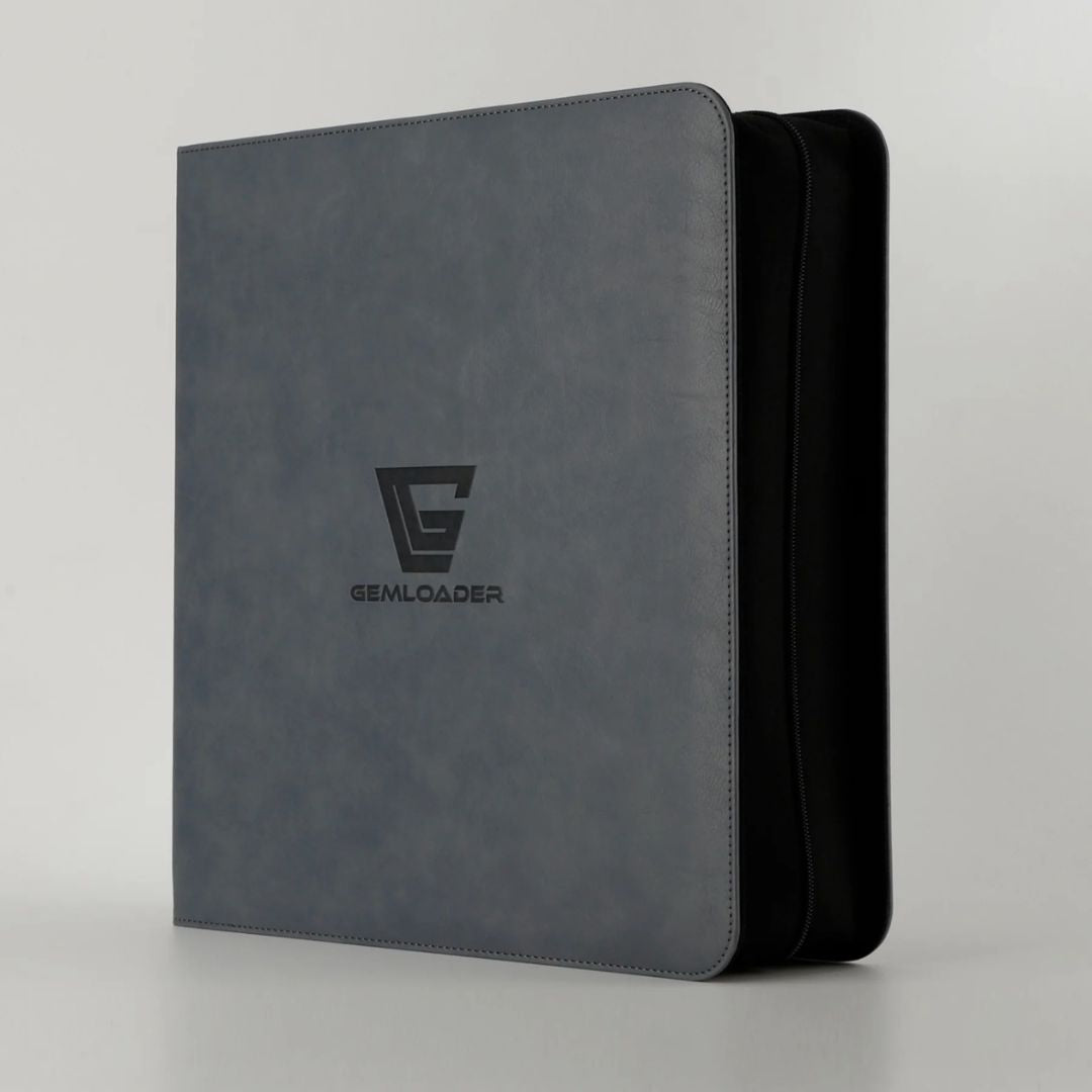 Gemloader: Premium Graded Card Binder for PSA, BGS & other slabs of equal dimensions - Grey