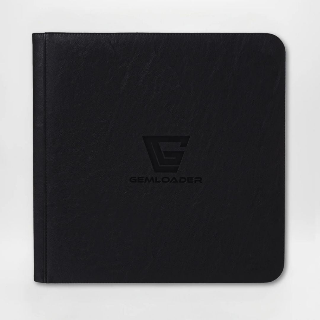 Gemloader: Premium Semi-Rigid Fit Collector's Binder (168 Pockets) - Black