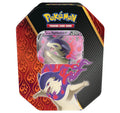 pokemon tcg husuian typhlosion v tin i rött och svart med typhlosion 