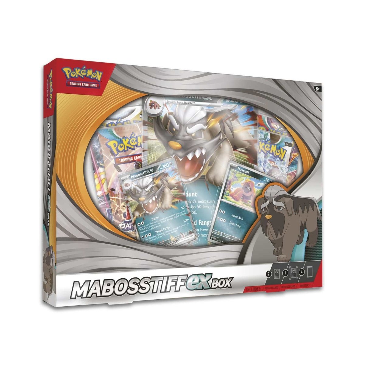 Pokemon Mabosstiff ex kort box