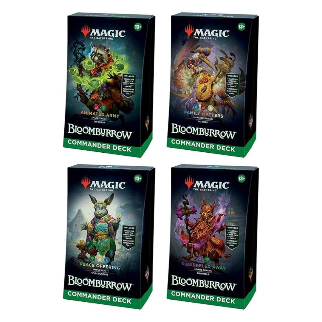 Magic the Gathering - Bloomburrow Commander Deck set