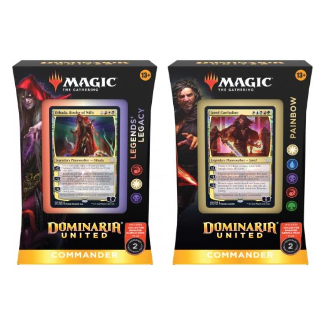 Magic the Gathering MTG Dominaria United Commander Deck 100-korts-lek redo att spela med