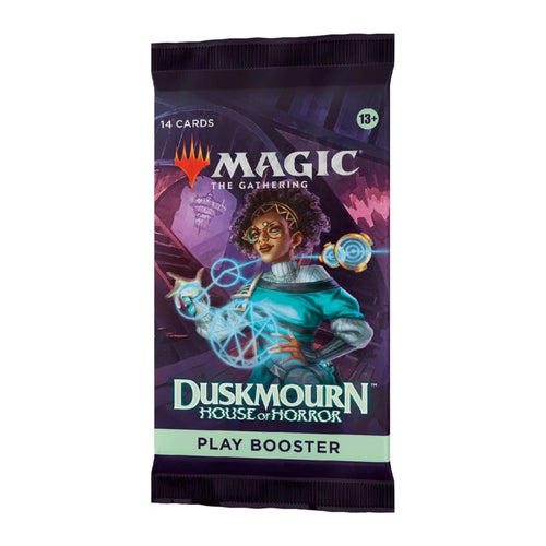 Magic the Gathering MTG Duskmourn: House of Horror Play Booster Pack med sällsynta kort
