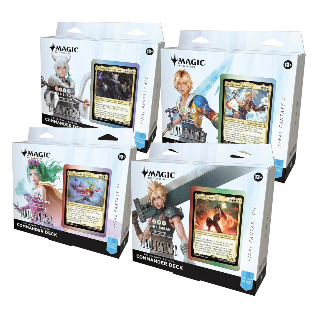 Magic the Gathering - Universes Beyond: Final Fantasy Commander Deck Collector's Edition