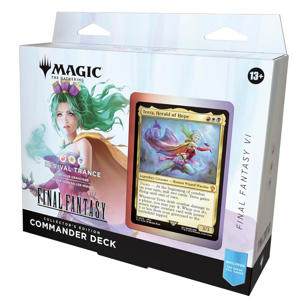 Magic the Gathering - Universes Beyond: Final Fantasy Commander Deck Collector's Edition - Revival Trance