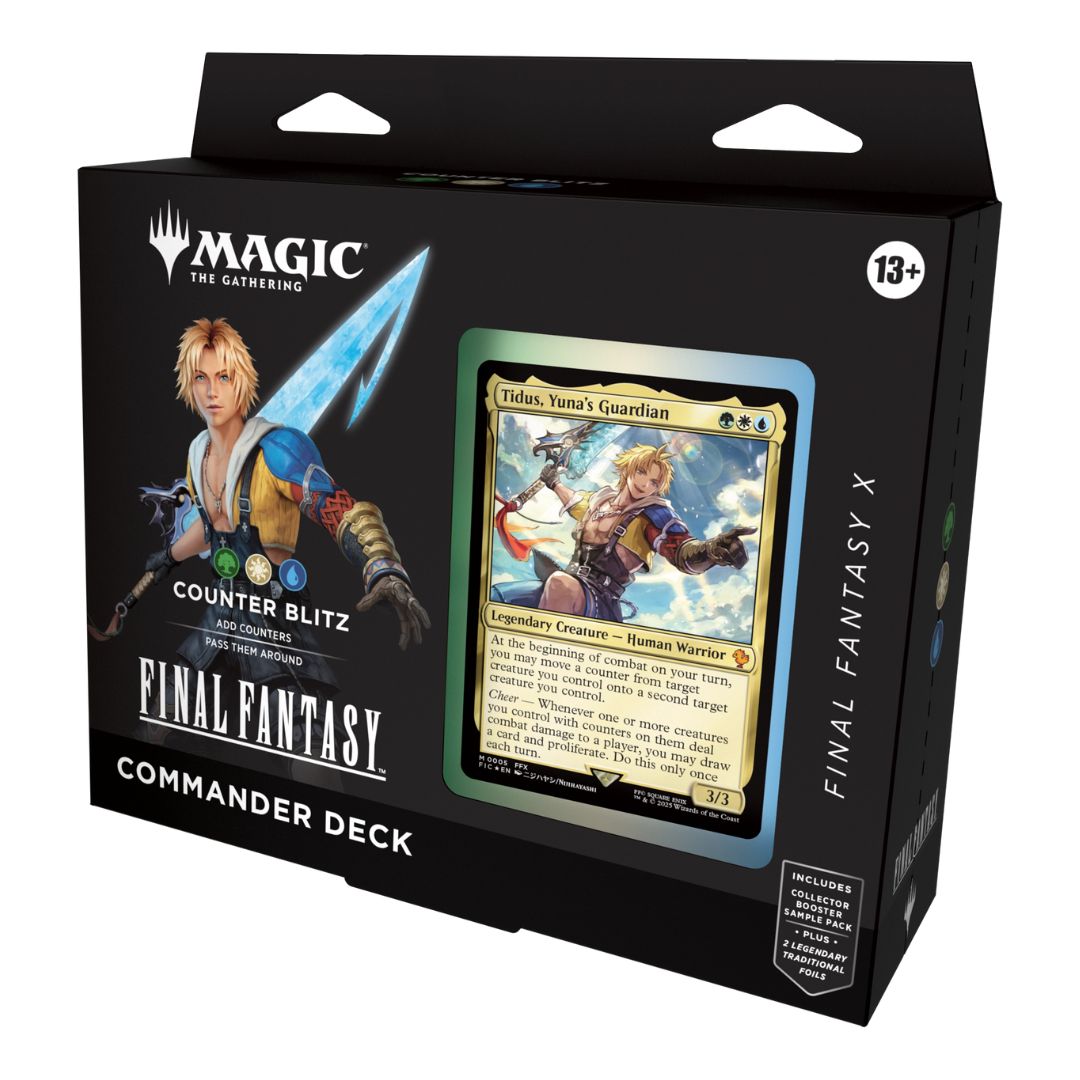 Magic the Gathering - Universes Beyond: Final Fantasy Commander Deck - Counter Blitz