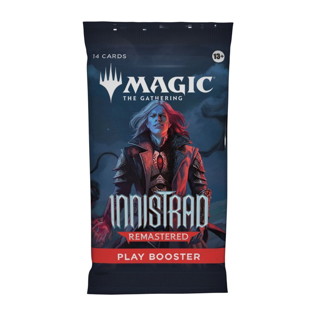 Magic the Gathering MTG Innistrad Remastered Play Booster Pack med sällsynta kort