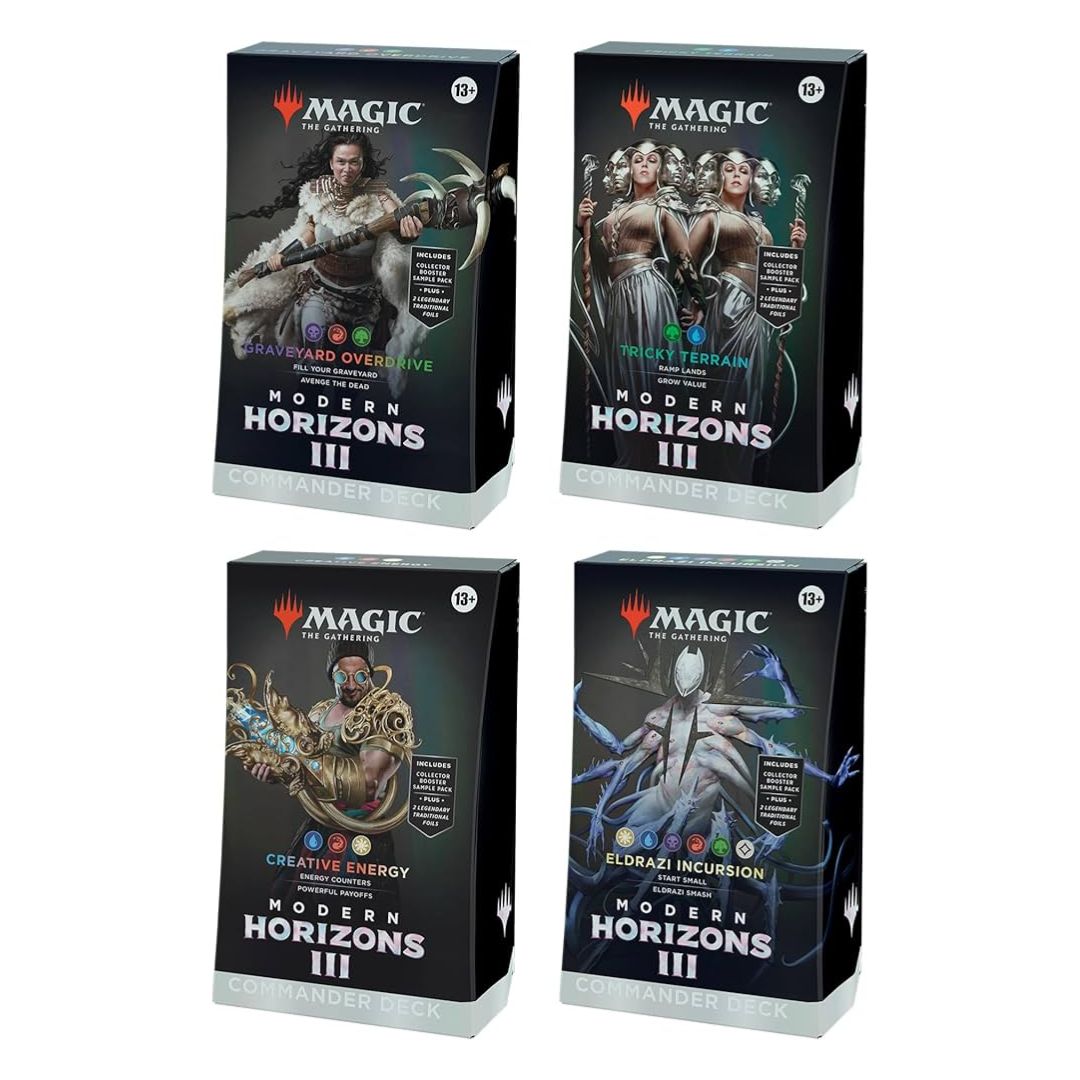 Magic the Gathering MTG Modern Horizons 3 Commander Deck 100-korts-lek redo att spela med