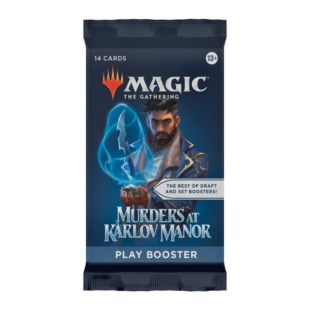 Magic the Gathering MTG Murders at Karlov Manor Play Booster Pack med sällsynta kort