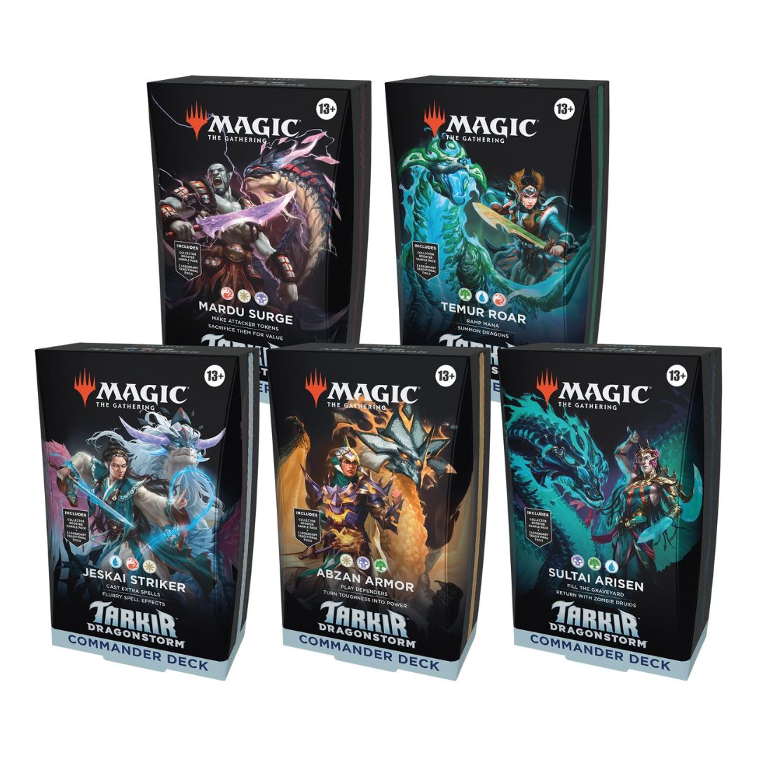 Magic the Gathering - Tarkir: Dragonstorm Commander Deck Set