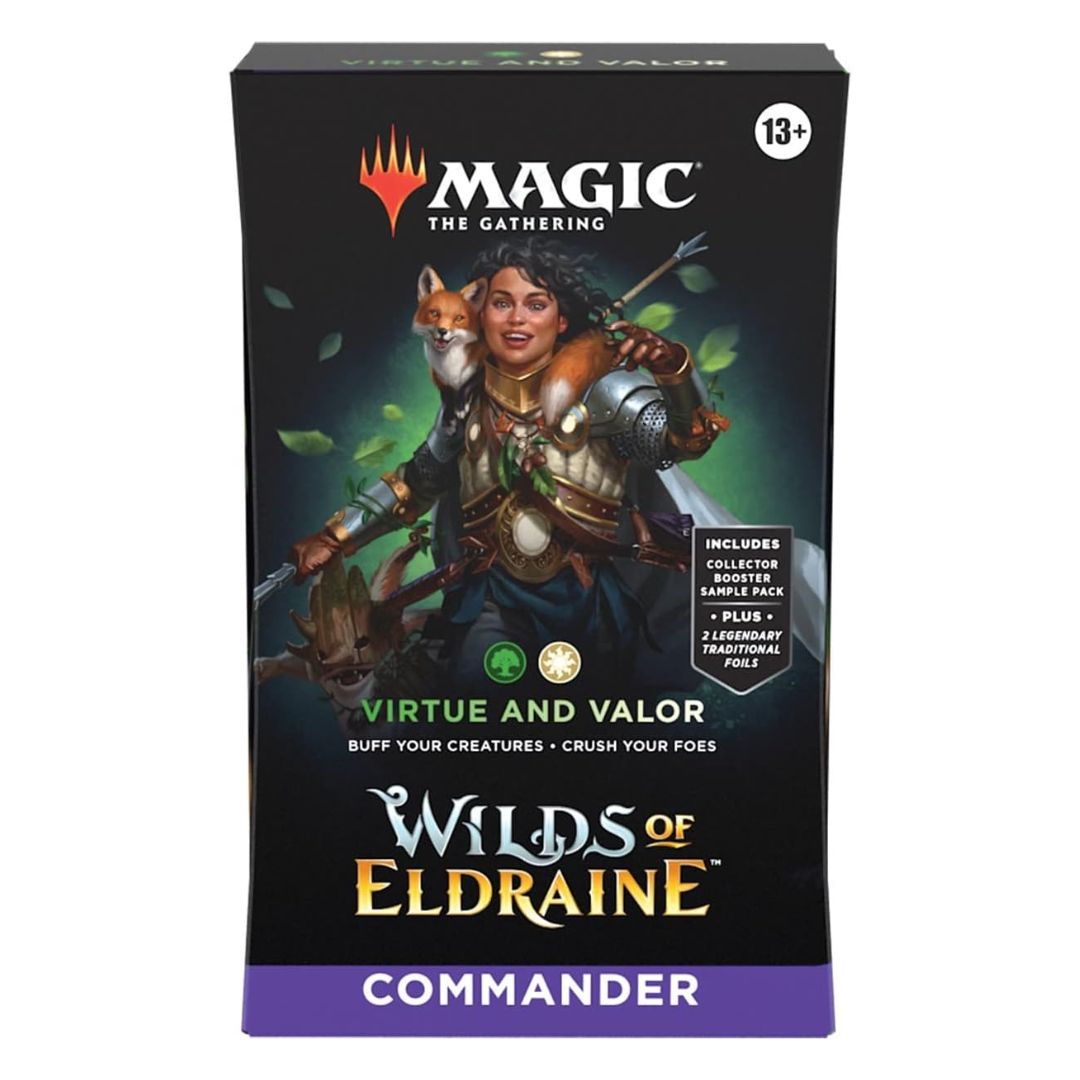 Magic the Gathering - Wilds of Eldraine Commander Deck Virtue and Valor