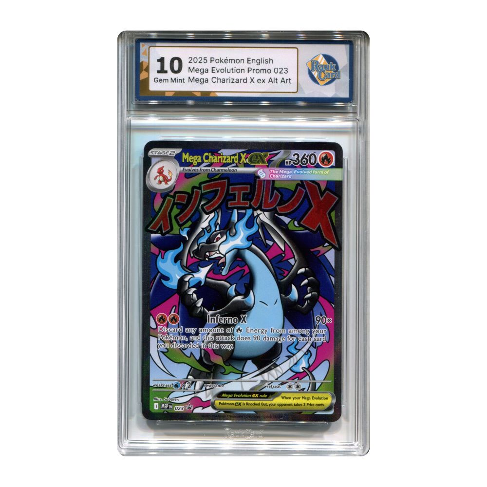 Mega Charizard ex - RaukCard 10 - Pokémon Black Star Promo (MEP023)