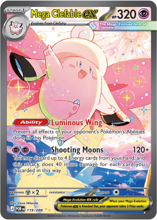 Mega Clefable ex