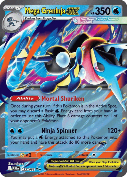 Mega Greninja ex
