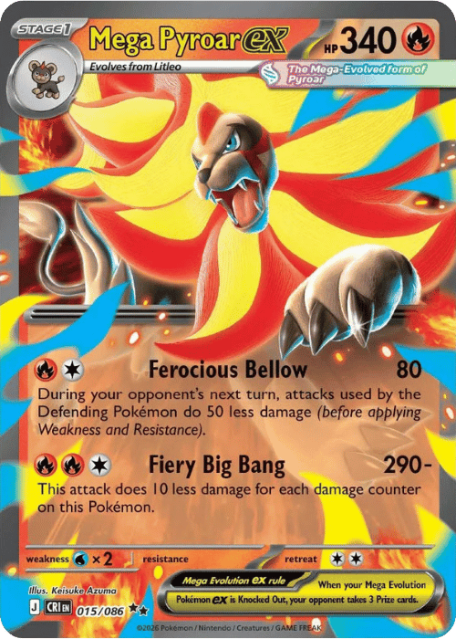 Mega Pyroar ex