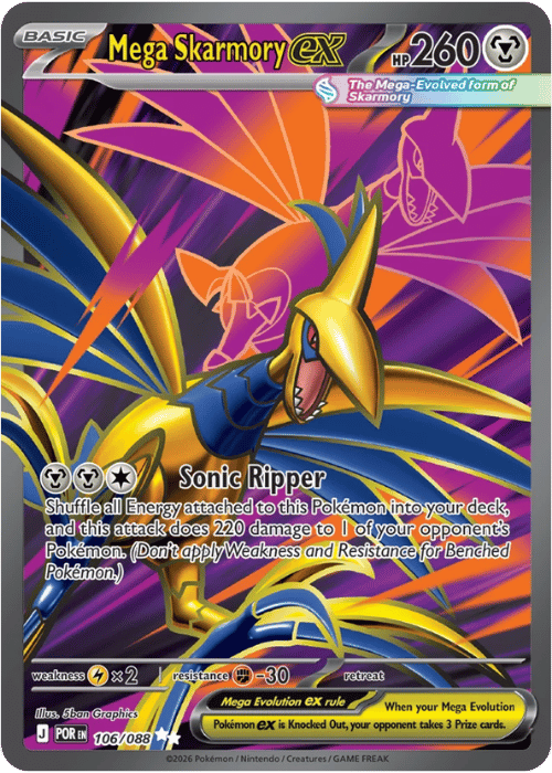 Mega Skarmory ex