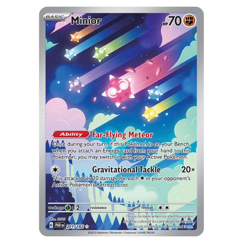 Minor Illustration Rare - PAR #201/182 Pokemon kort