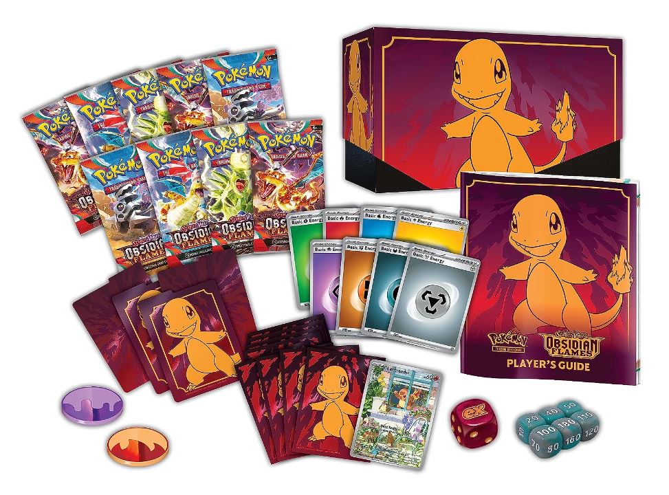 obsidian flames elite trainer box engelska pokemonkort