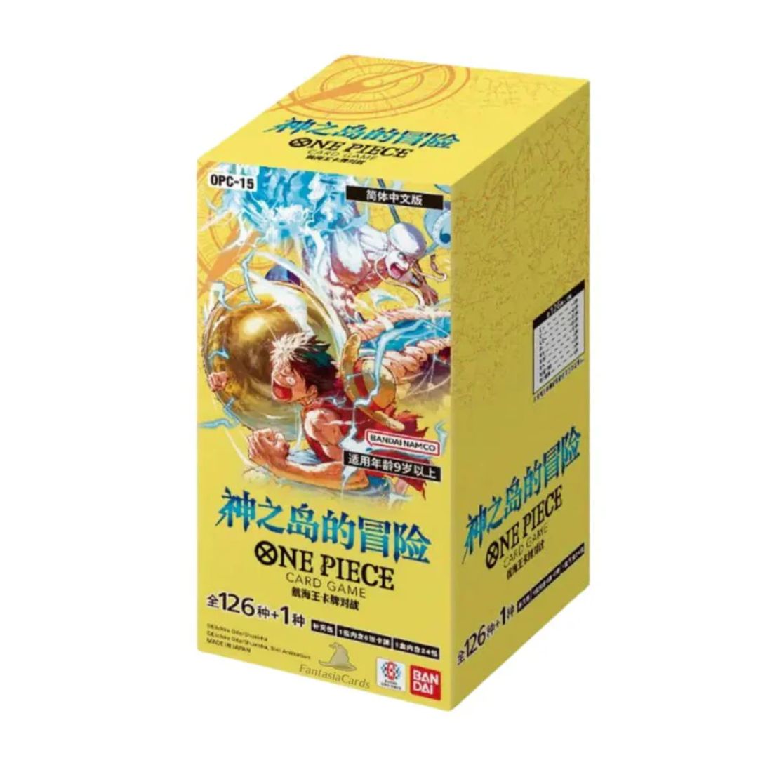 One Piece Card Game: OP15 - Adventure on Kami's Island Booster Box (Japansk)