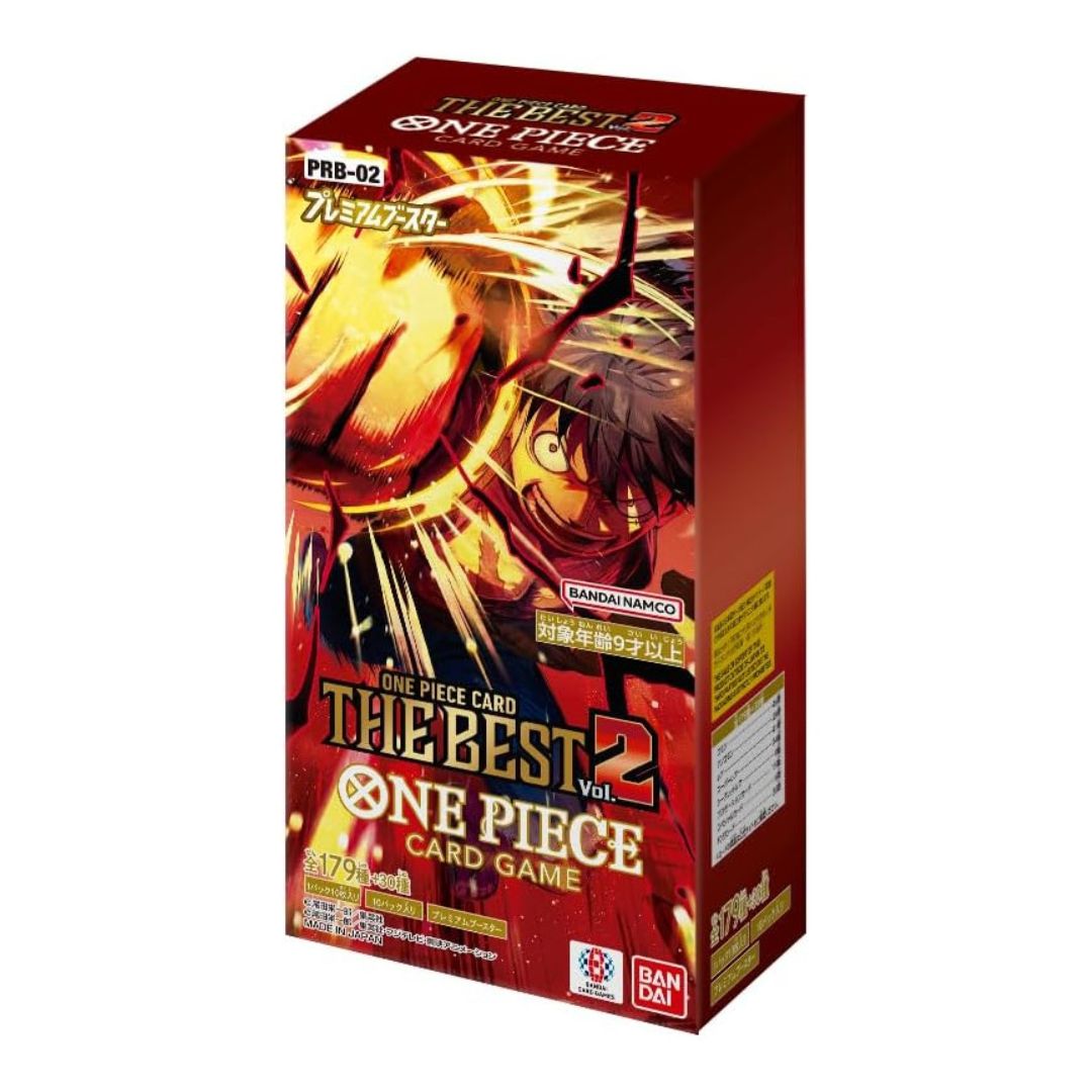 One Piece Card Game: PRB02 - The Best Vol.2 Premium Booster Box (Japansk)