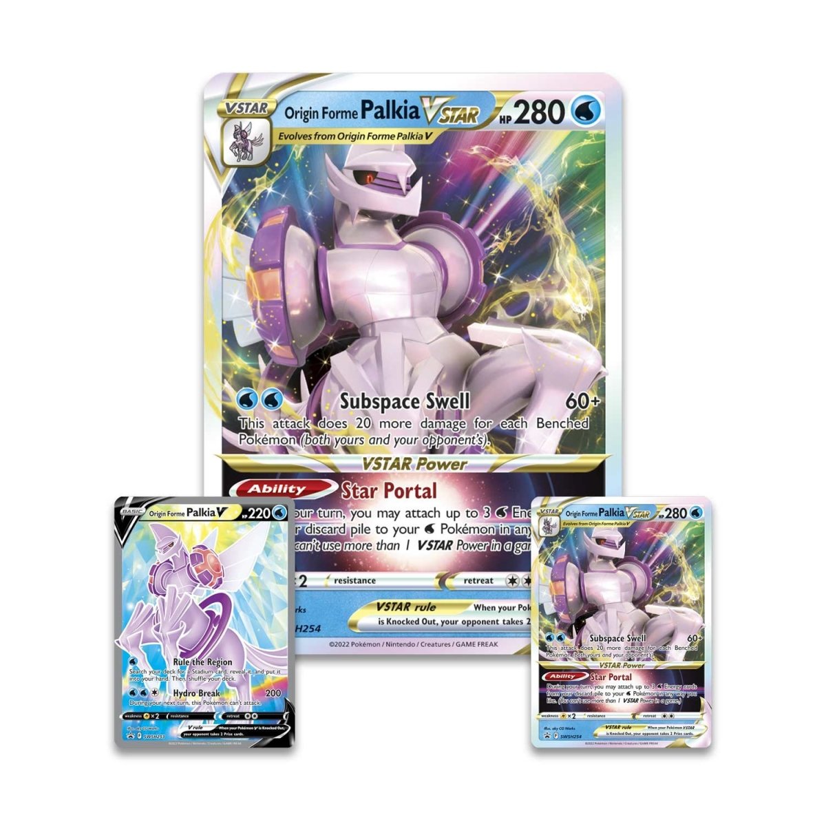 Kort från Pokemon Palkia VSTAR box