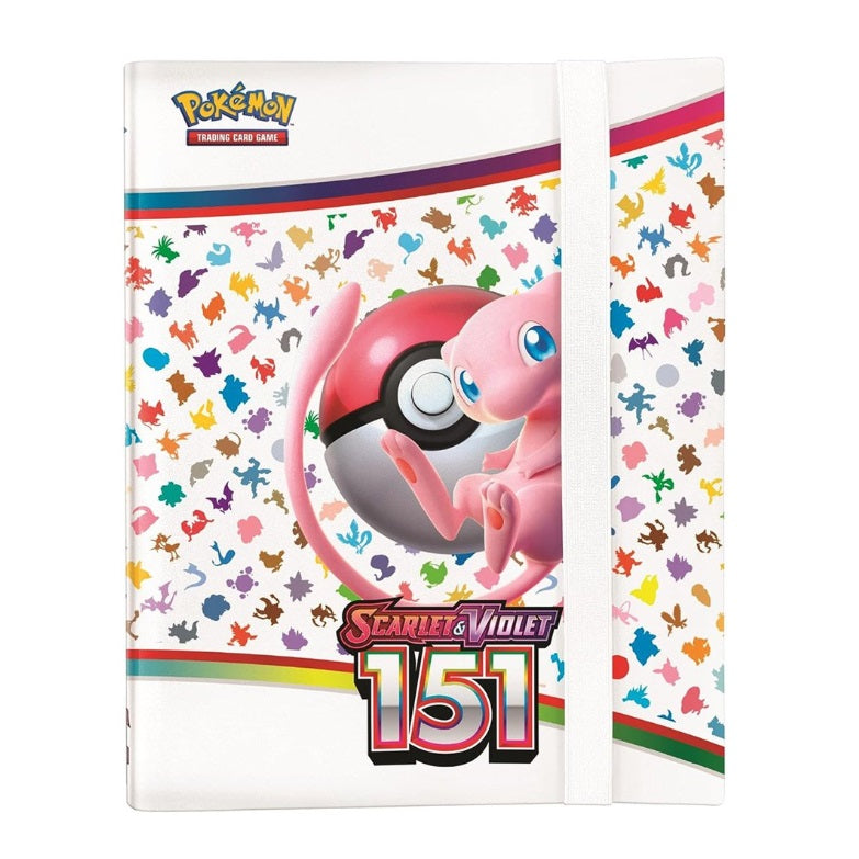 Pokemon 151 pärm med 9 fickor som rymmer total 360 kort