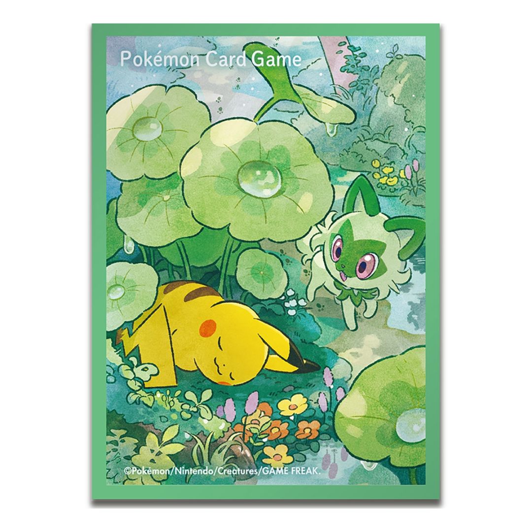 Pokémon Center Japan - Pikachu & Sprigatito Card Sleeves - 64st