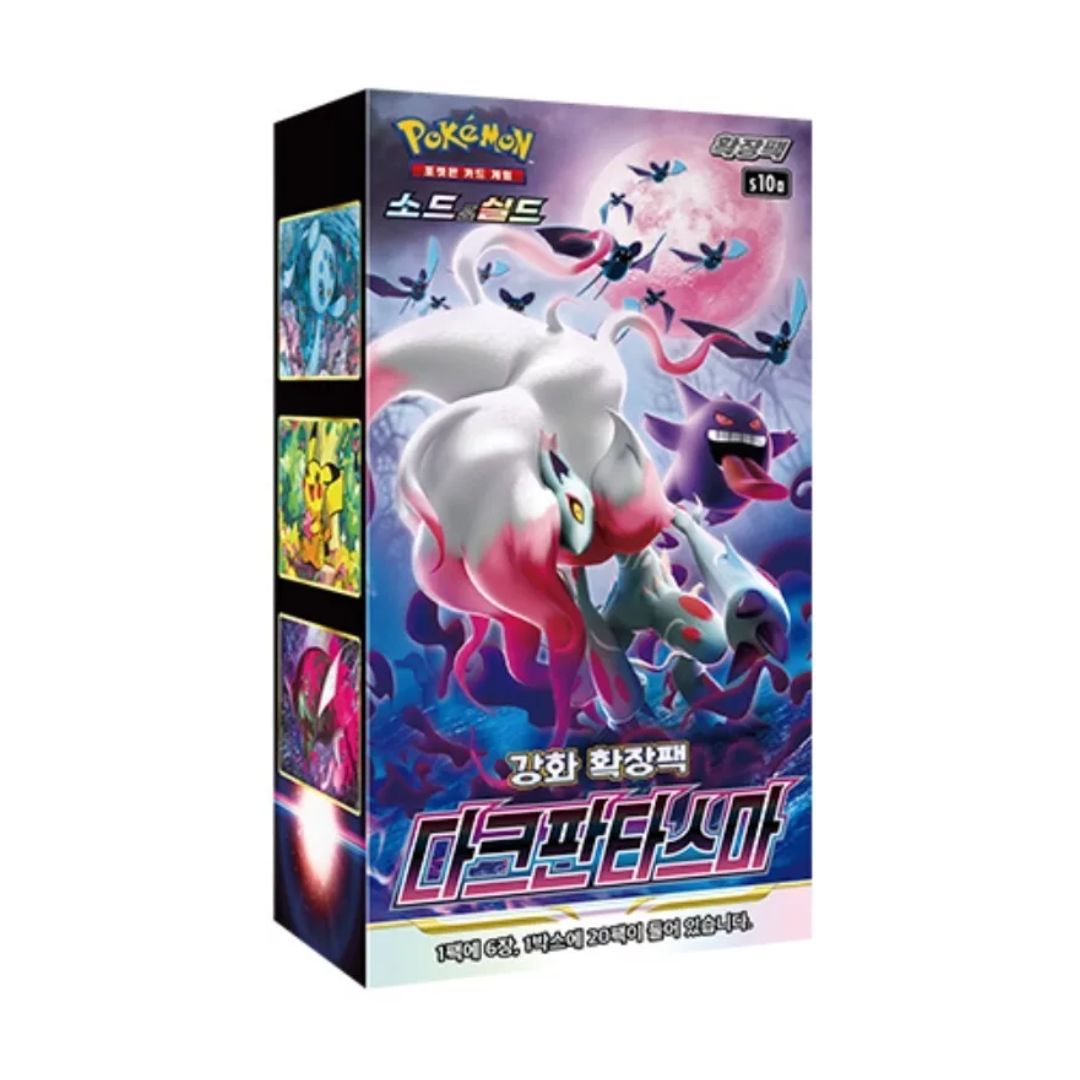 Pokémon Sword & Shield: Dark Phantasma Booster Box (Koreansk)