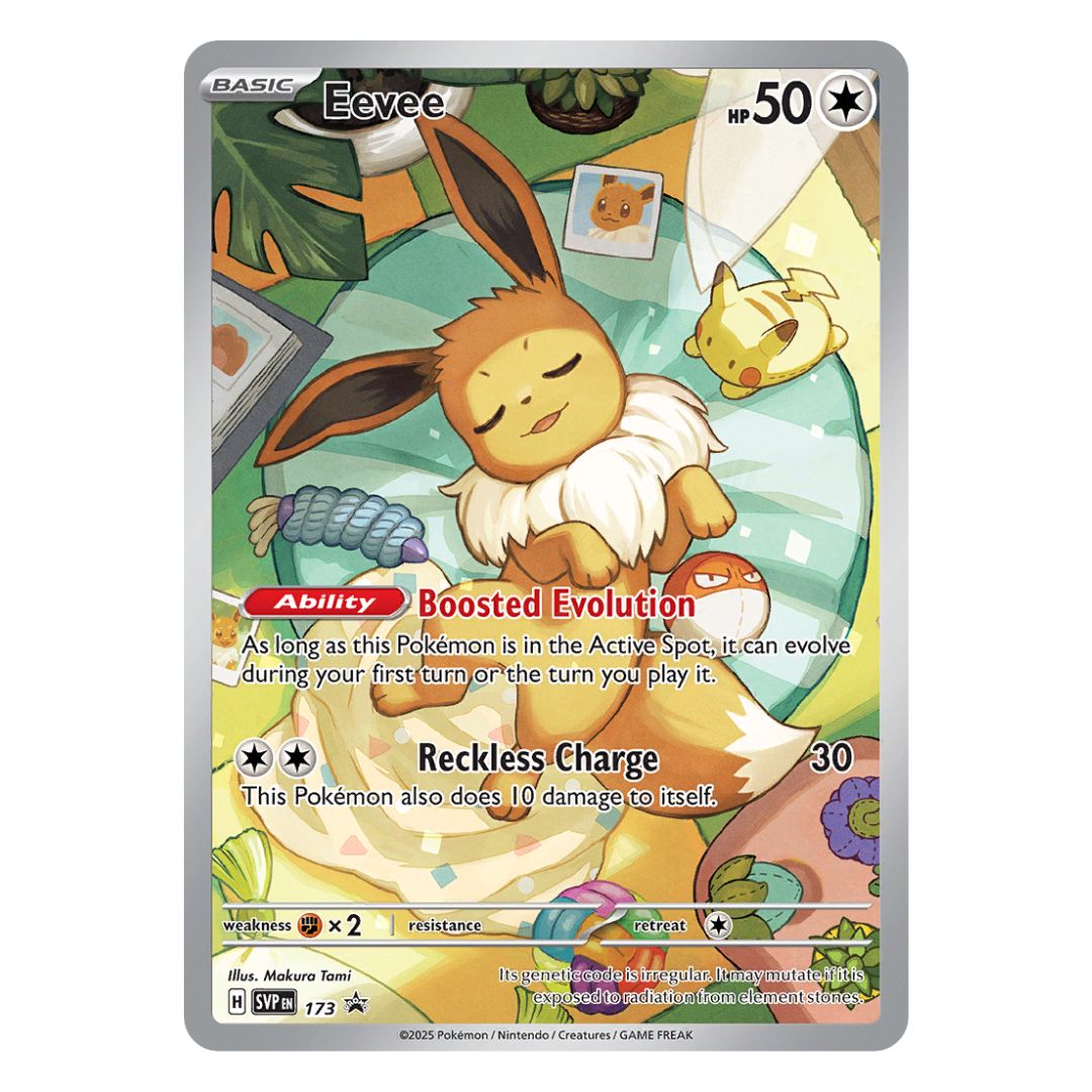 Pokemon Scarlet & Violet Prismatic Evolutions Eevee SVP173 Promo