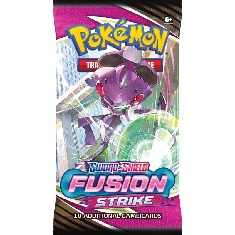 Genesect från Pokémon Fusion Strike Booster Pack. Innehåller 10 kort