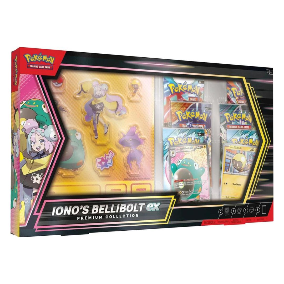 Pokémon TCG: Iono's Bellibolt ex Premium Collection Box 