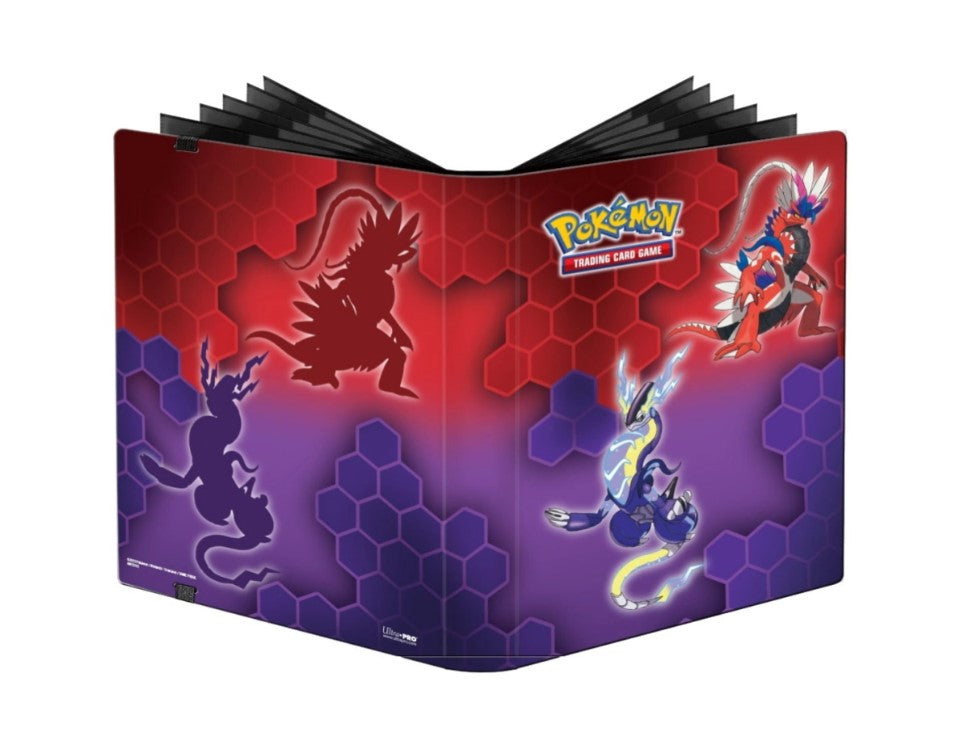 pokemon ultra pro binder med miraidon och koraidon motiv